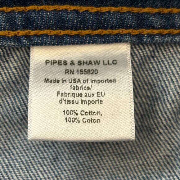 Veronica Beard Denim Mini Skirt Size 2 "Lavelle" Durango Blue Jean A-Line NWT - Picture 9 of 10